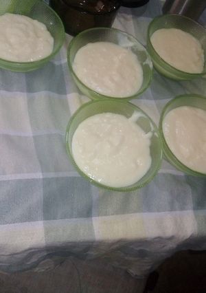 Una foto de Crema de vainilla