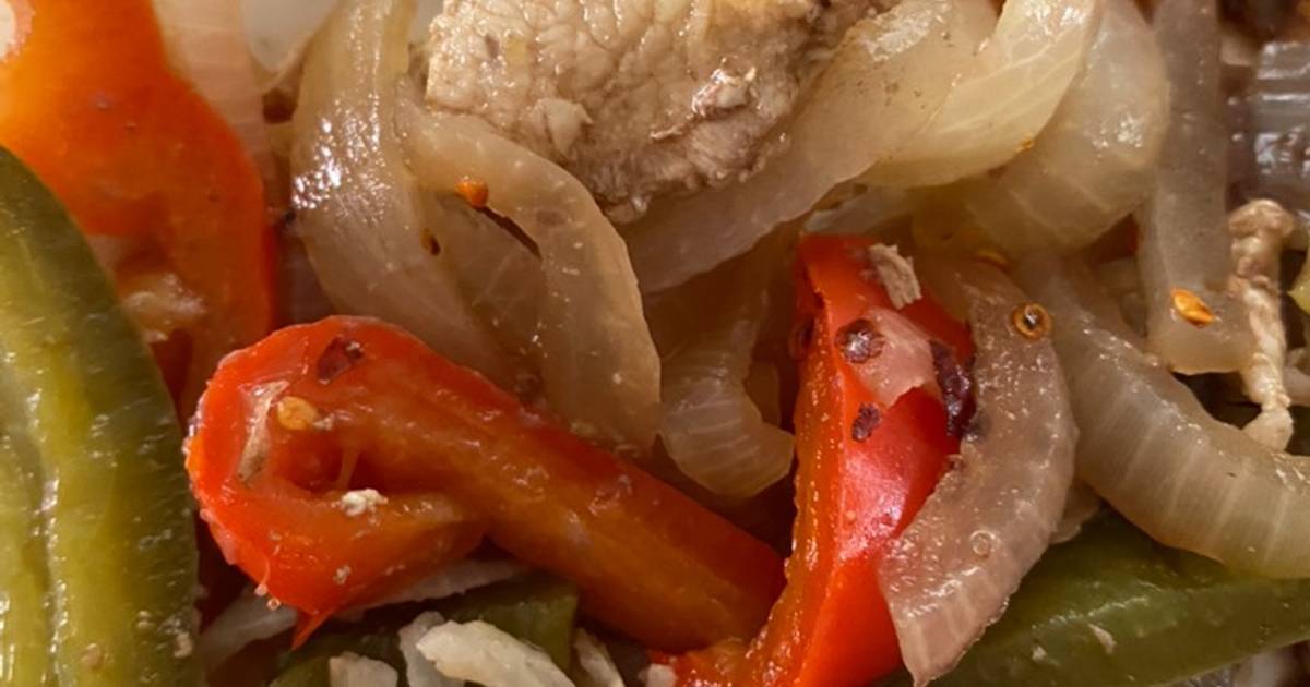 Fajitas de pollo del chef Oropeza Receta de Yop ﺕ Yoyi- Cookpad