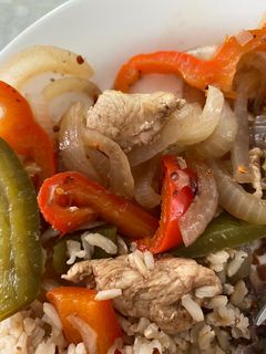 Una foto de Fajitas de pollo del chef Oropeza