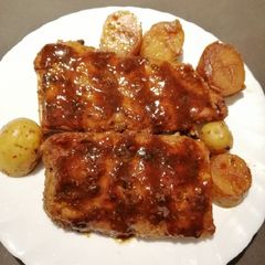A picture of Baked Tenderloin Ribs.