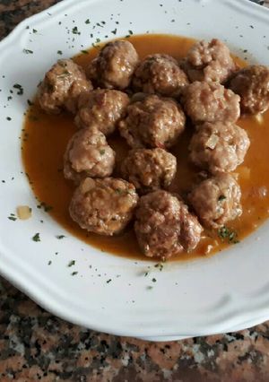 Foto principal de Albóndigas de pollo al pimentón