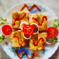A picture of Veg wrap.