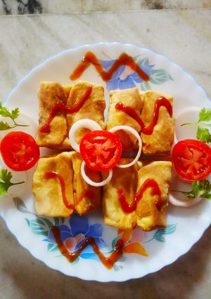 A picture of Veg wrap.
