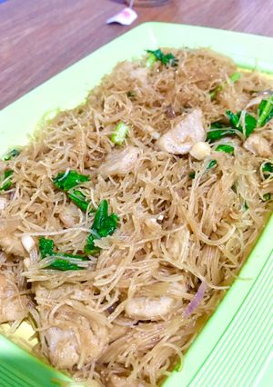Foto resep Bihun goreng bakso ikan