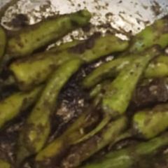 A picture of Green Chilli Pickle.