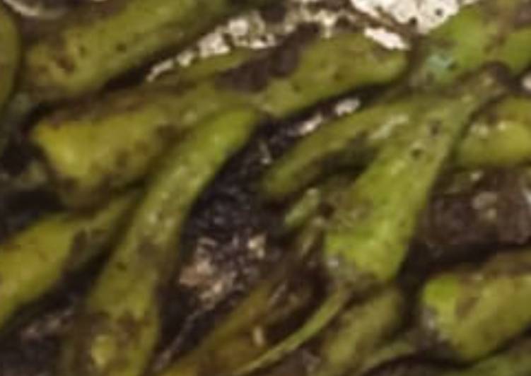 Steps to Make Any-night-of-the-week Green Chilli Pickle
