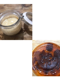 Una foto de Flan de huevo con chantarela (rebozuelos) caramelizada