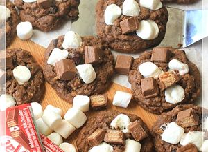 Foto resep S'More Pudding Cookies - Cookies Chewy&Empukkk pake Nutrijell