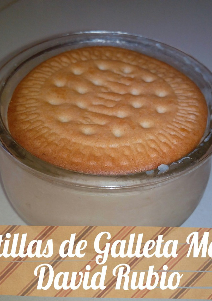 Una foto de Natillas de galleta maría