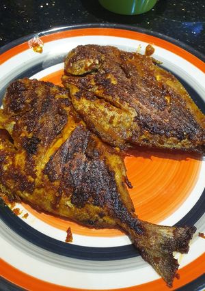 Foto resep Ikan Bawal Bakar,Teflon