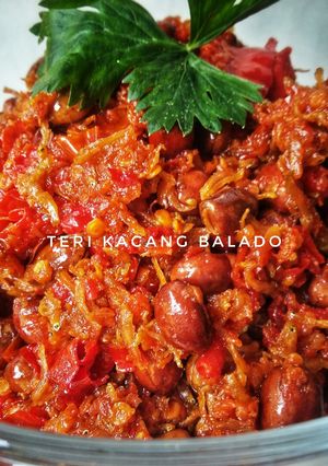 Foto resep Teri Kacang Balado