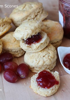 A picture of Whole Wheat Cream Scones.