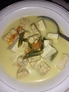Foto resep Tempe Tahu Kuah Santan