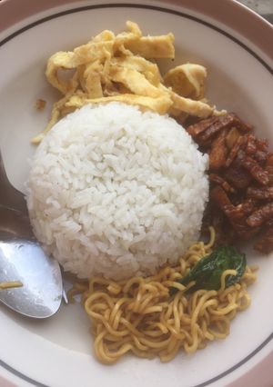Foto resep Nasi uduk simple (magicom)