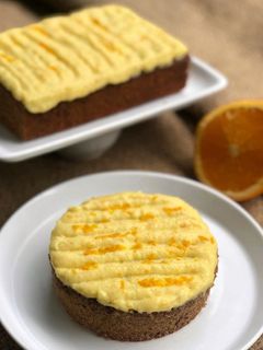 Foto resep Coffee Mocha Cake with Orange Mascarpone Cream