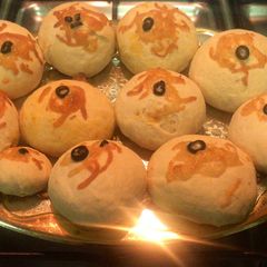 Pizza bombs A picture of Pizza bombs.
