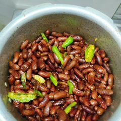A picture of Rajma masala fry healthy snacks.