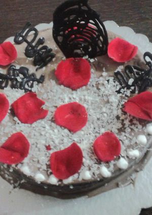 A picture of Chocolate sponge cake.