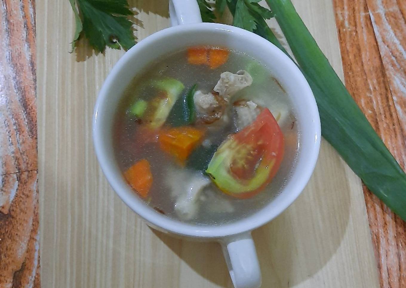 Sup ayam kampung