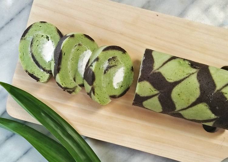 Resep Bolu Gulung Pandan Putih Telur yang Lezat