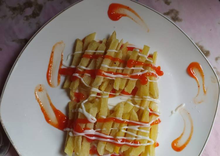 Kentang Goreng KFC ala Rumahan