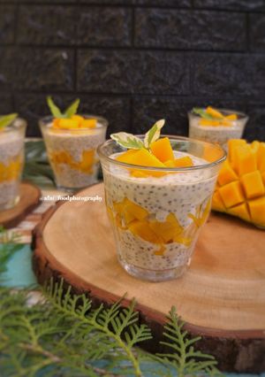 Foto resep Mango Yogurt Chia Seed Pudding