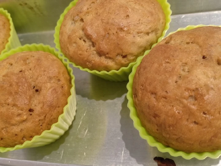 Langkah Gampang Membikin Resep  Banana muffin / roti pisang / banana bread yang Menggugah Selera, Bikin Ketagihan