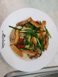 豆干炒肉絲 的食譜成品照片