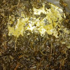 A picture of Kenyan veggies in milkcream.
