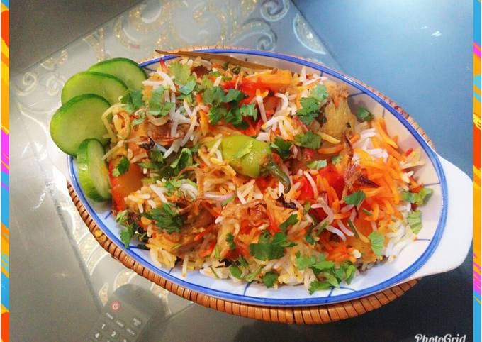 Steps to Prepare Super Quick Homemade #KokabandCookpad SondhiBiryani recipe