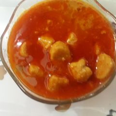 A picture of Besan ke gattee.