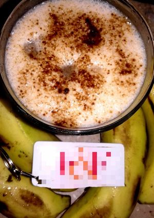 A picture of Coffee Banana shake.