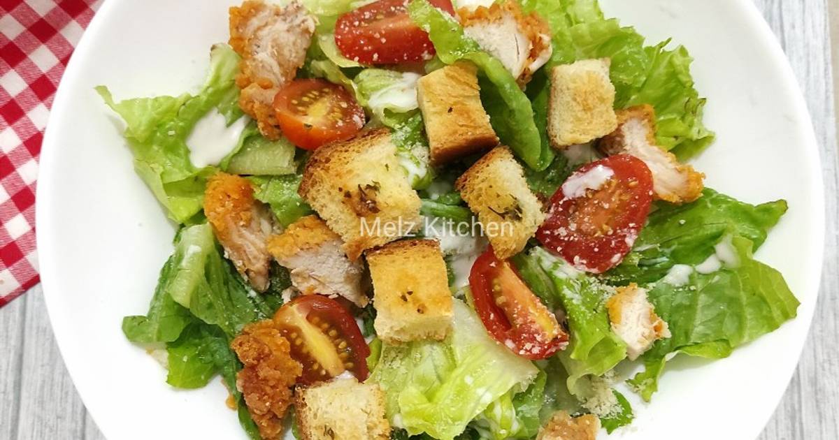 Resep Caesar Salad oleh Melz Kitchen Cookpad