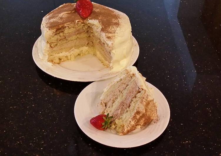 Simple Way to Prepare Award-winning Tiramisu Layer Cake