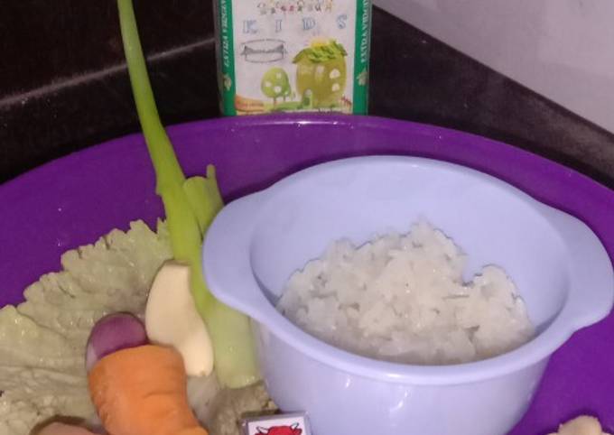 MPASI 6m Bubur Ayam Sayur