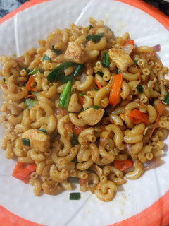 A picture of Stirfry Macaroni.
