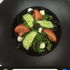 A picture of Horiatiki salad.