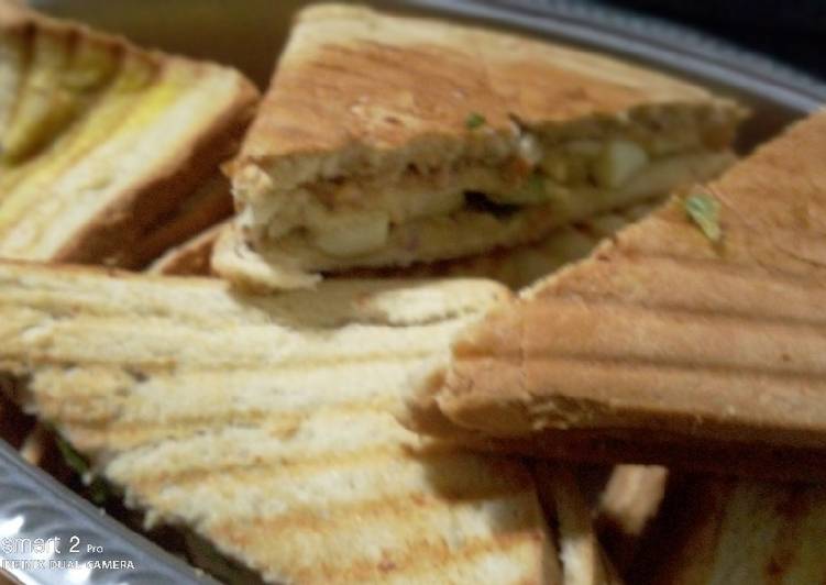 How to Make Favorite Sardine sandwich