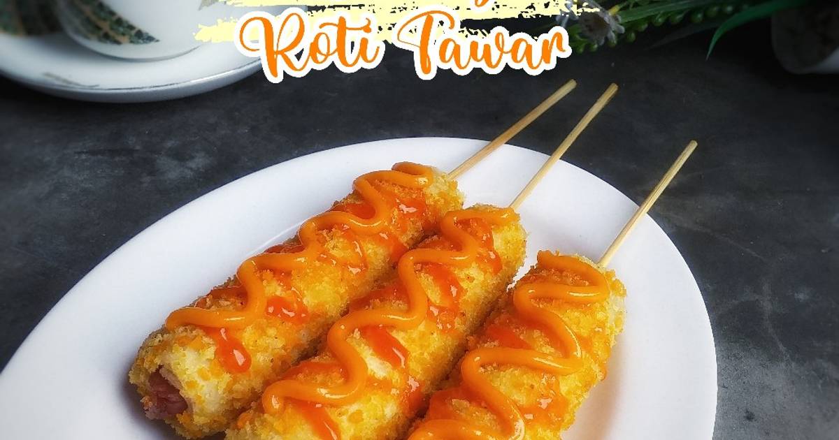 Resep Corndog Roti Tawar Oleh Dapoer_Angkring - Cookpad