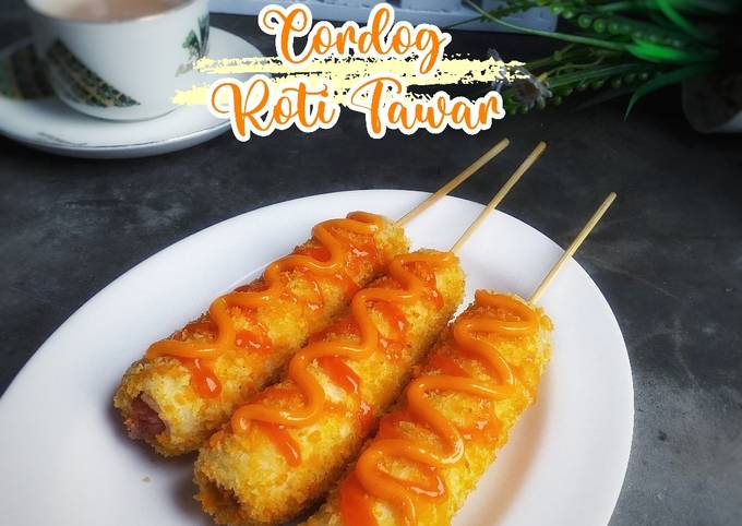 Resep Corndog roti tawar, Enak