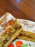 Torta di mele e noci con la pasta frolla