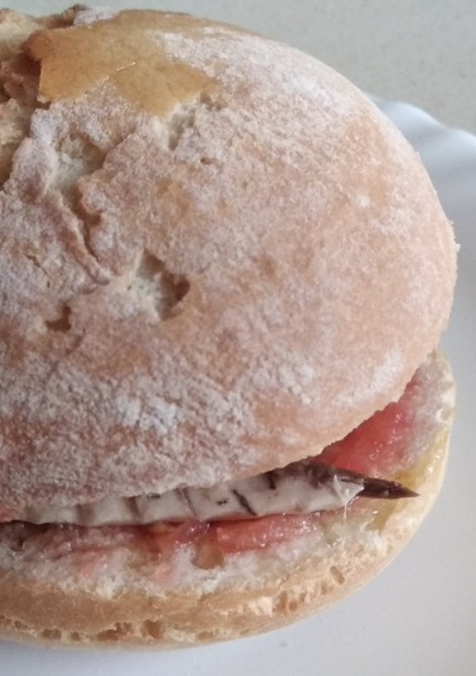 Una foto de Bocadillo de caballa