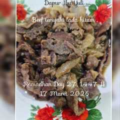 รูปของ Beef teriyaki lada hitam
