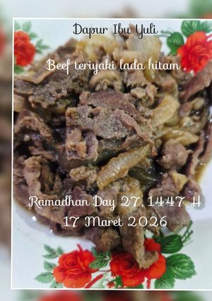 Foto resep Beef teriyaki lada hitam