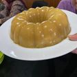 Puding pisang gula aren