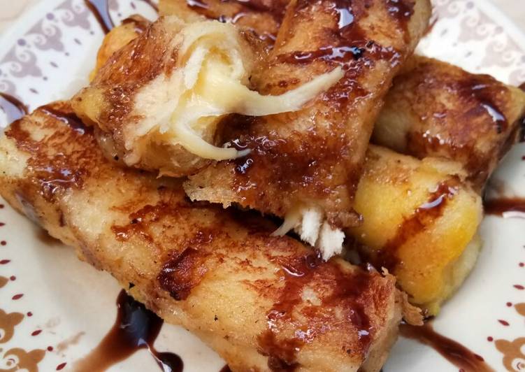 Bagaimana Menyiapkan 8. Roti bakar isi keju Mozarella Simple Anti Gagal