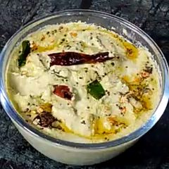 A picture of Fresh Coconut Chutney.