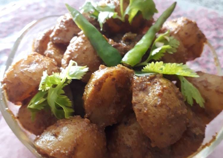 Easiest Way to Make Homemade Chatpati masala aloo sabji