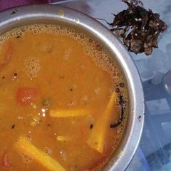 A picture of Sambar with tamerind.