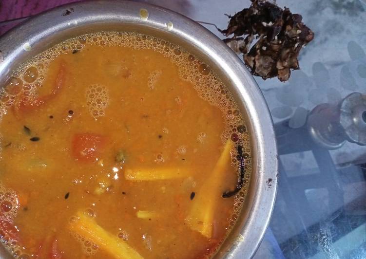 Recipe of Speedy Sambar with tamerind